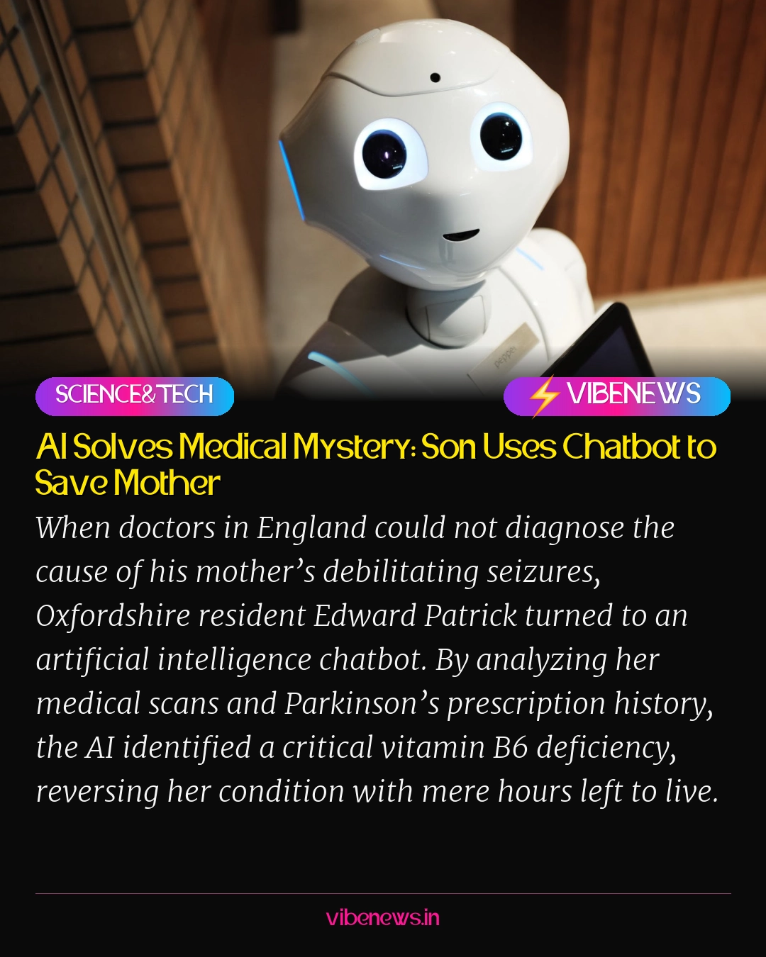 AI Solves Medical Mystery: Son Uses Chatbot to Save Mother
