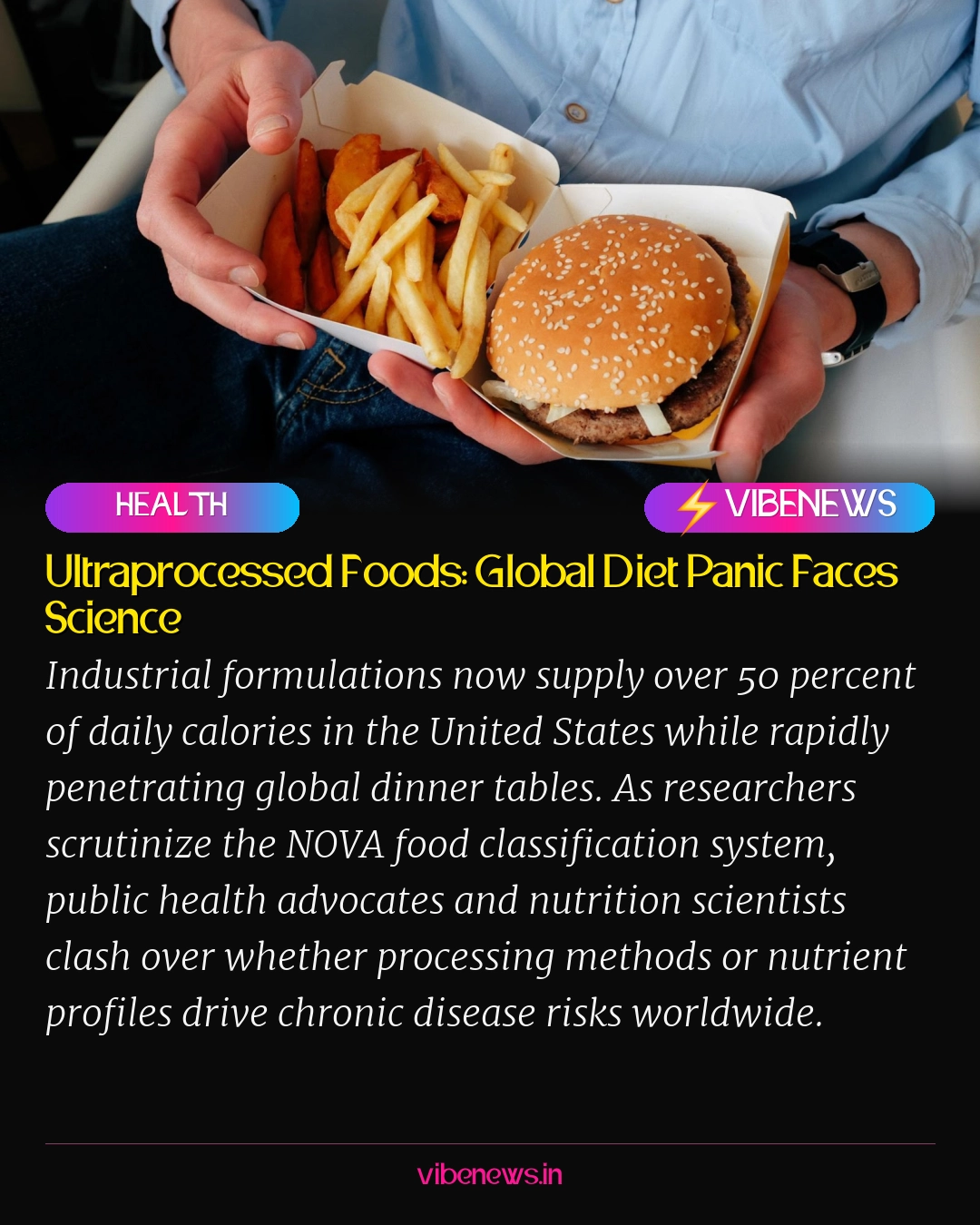 Ultraprocessed Foods: Global Diet Panic Faces Science