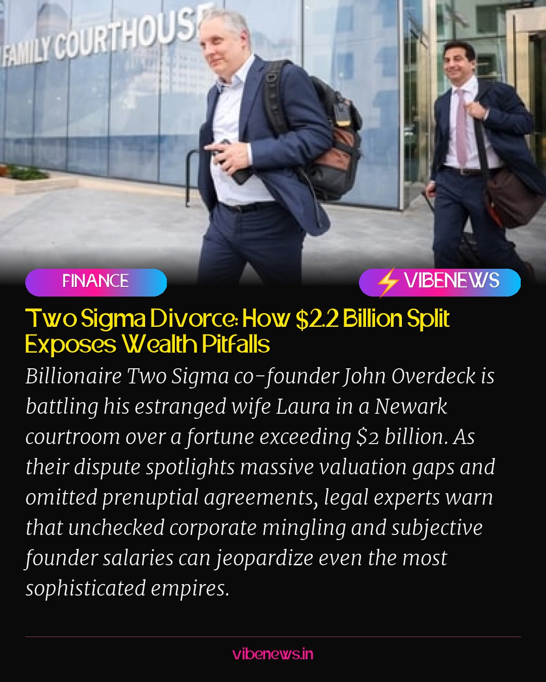 Two Sigma Divorce: How $2.2 Billion Split Exposes Wealth Pitfalls