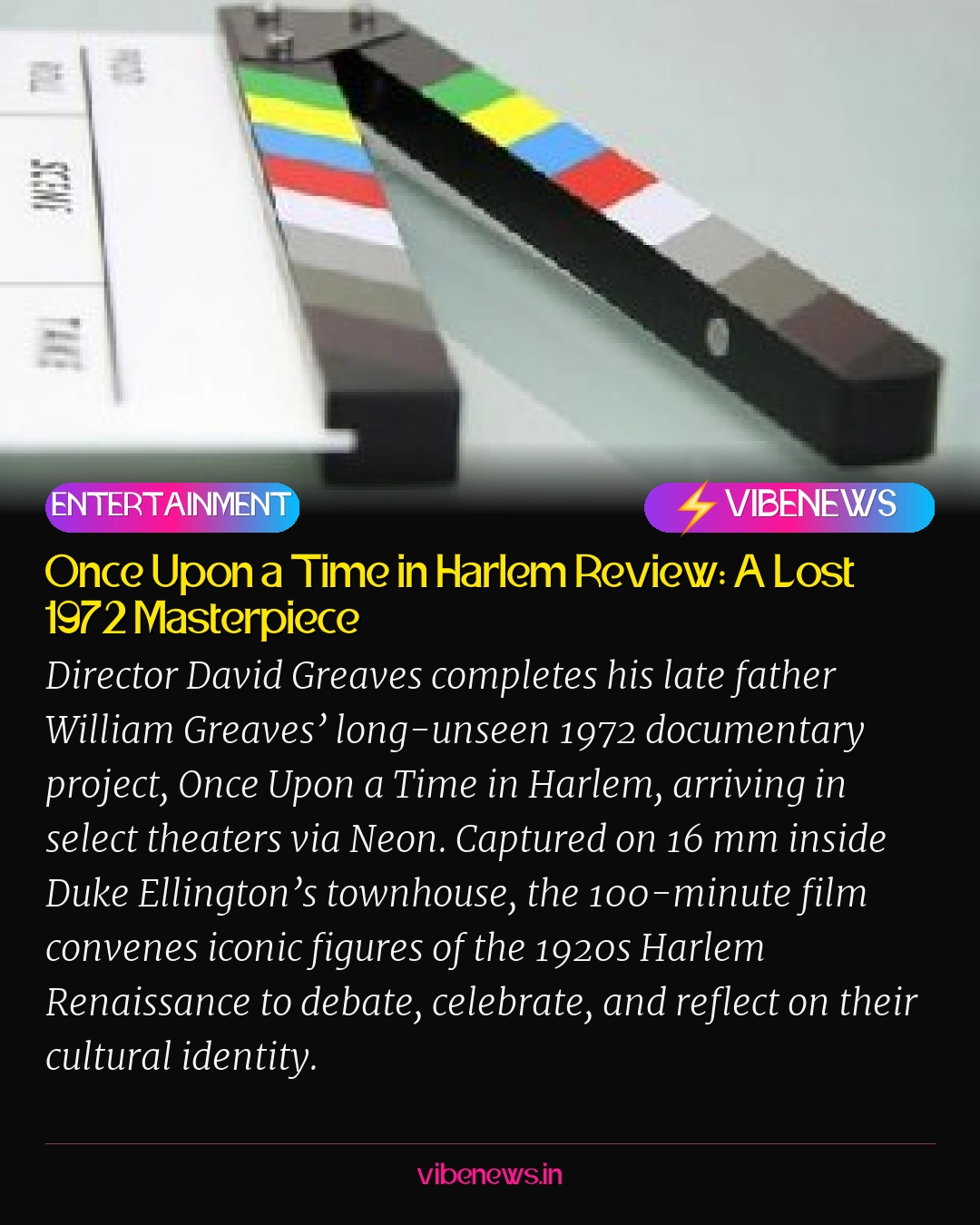Once Upon a Time in Harlem Review: A Lost 1972 Masterpiece