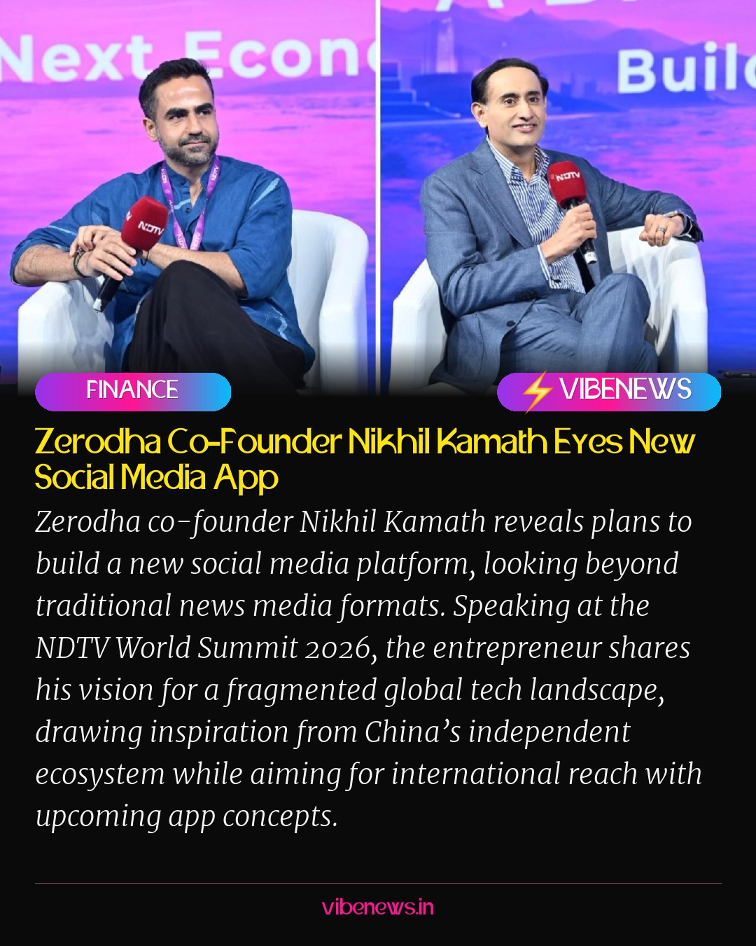 Zerodha Co-Founder Nikhil Kamath Eyes New Social Media App