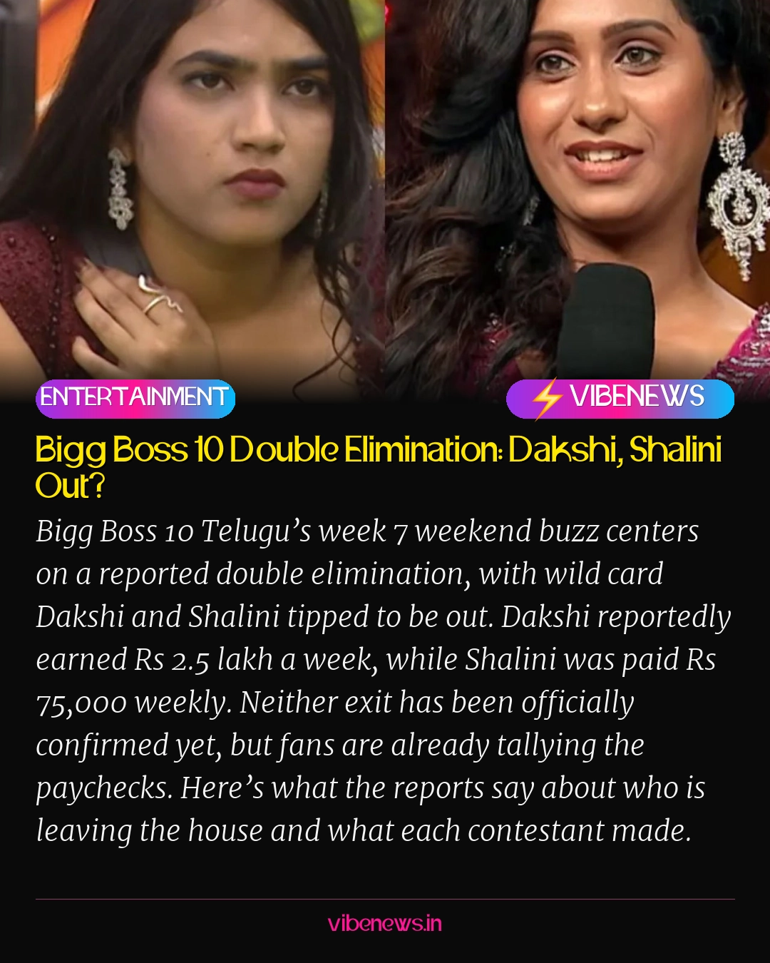 Bigg Boss 10 Double Elimination: Dakshi, Shalini Out?