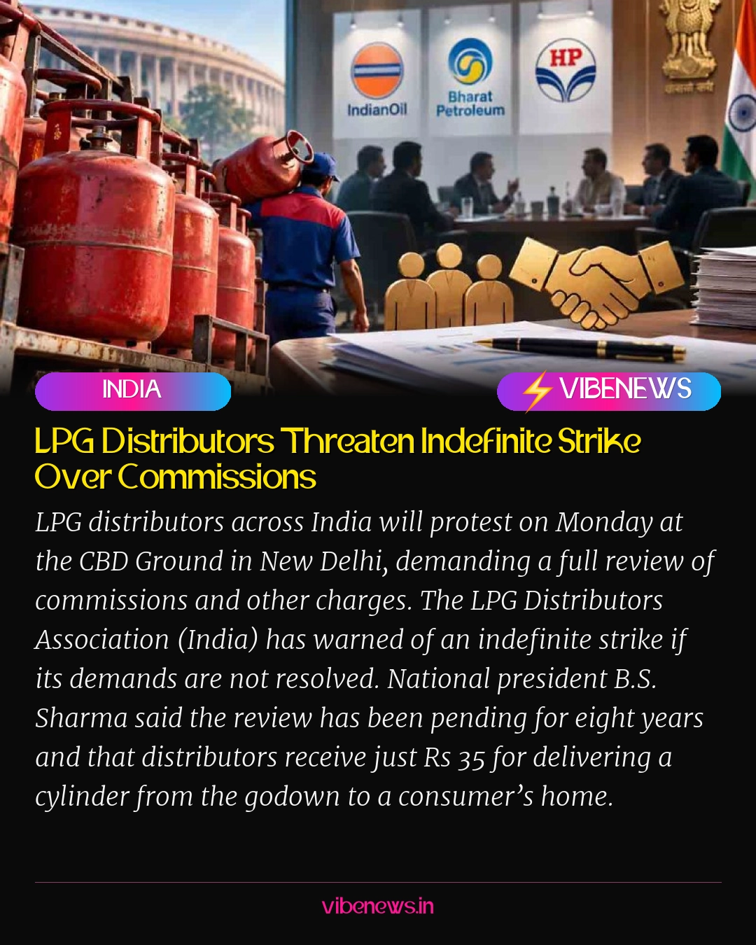 LPG Distributors Threaten Indefinite Strike Over Commissions