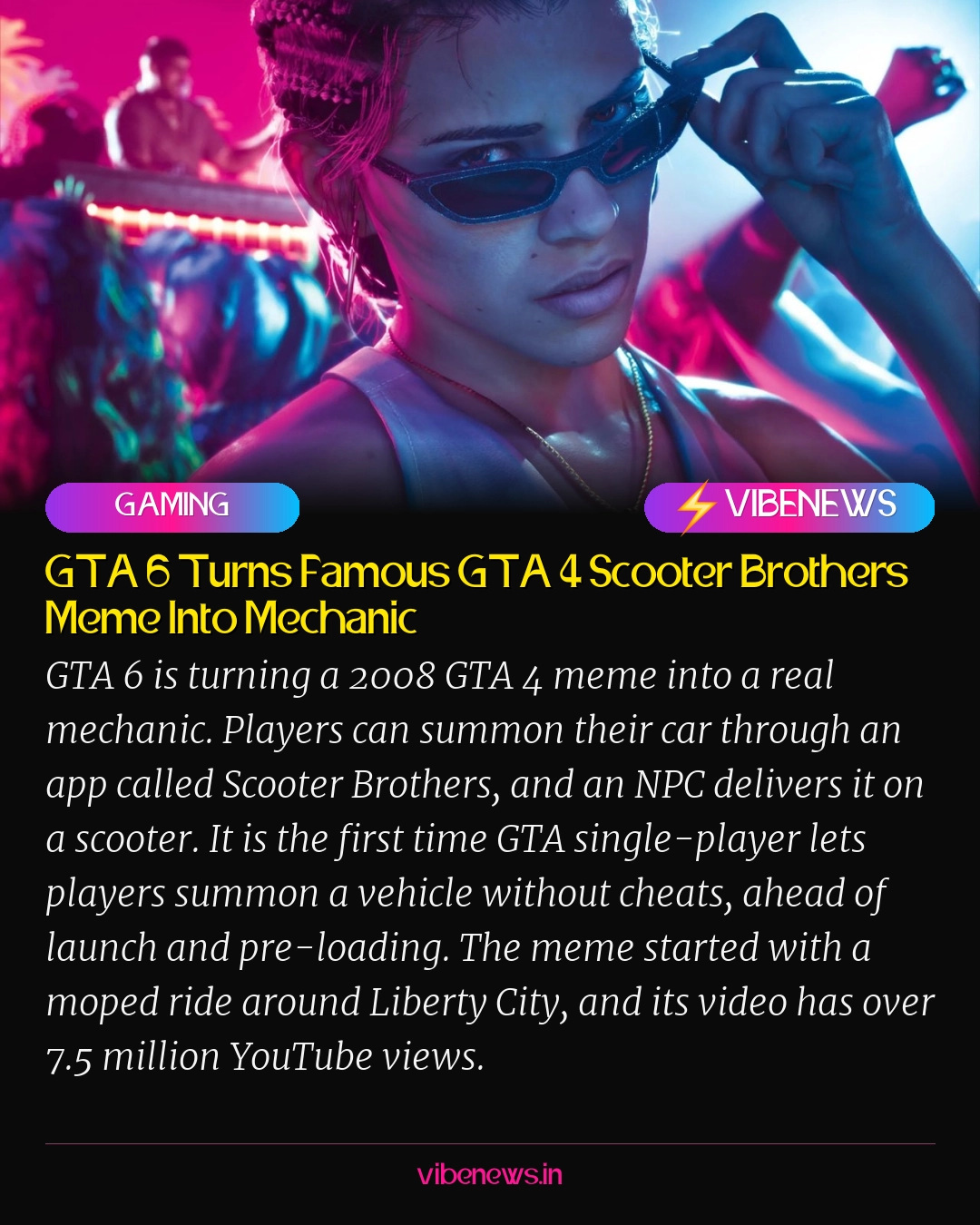 GTA 6 Turns Famous GTA 4 Scooter Brothers Meme Into Mechanic