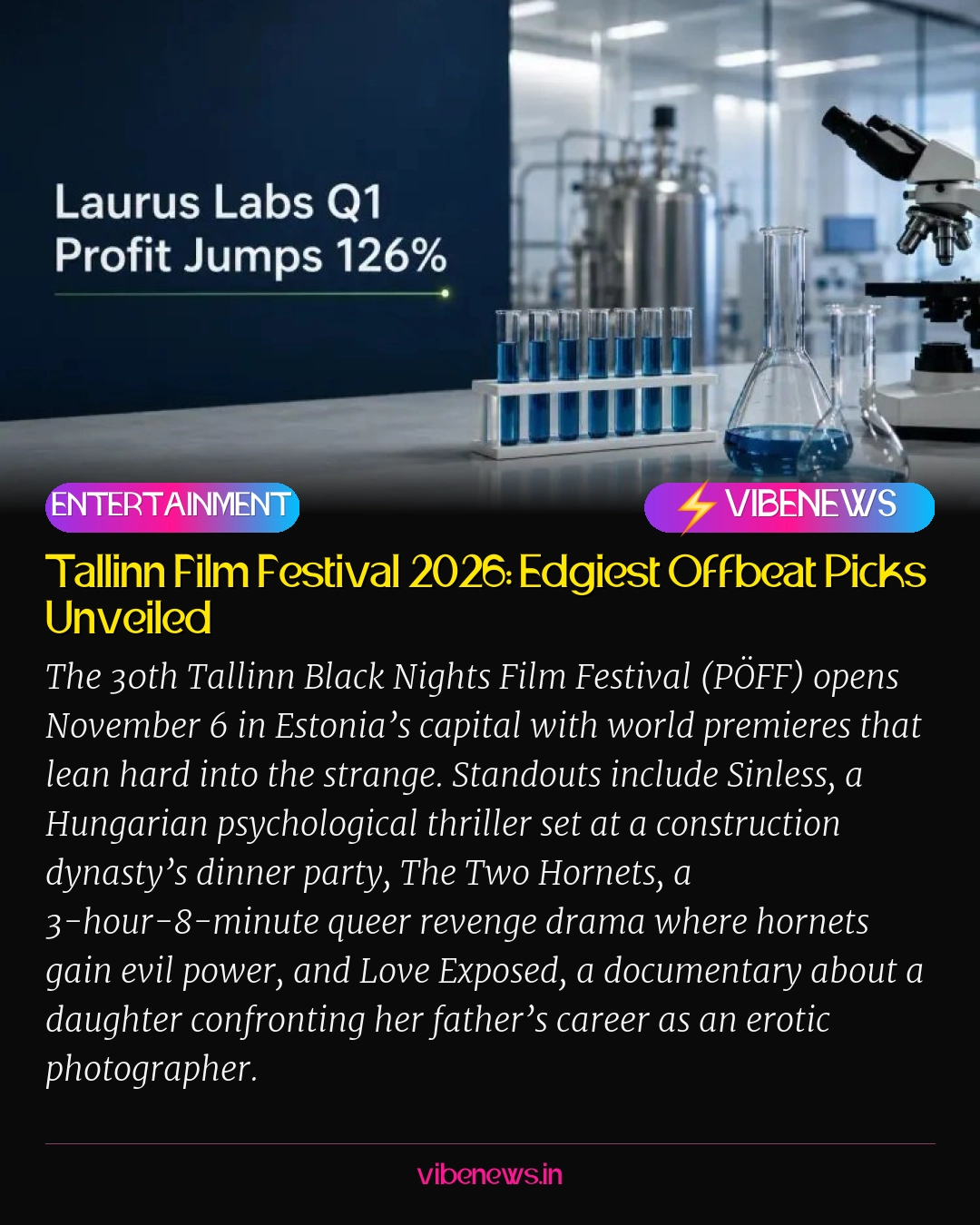 Tallinn Film Festival 2026: Edgiest Offbeat Picks Unveiled